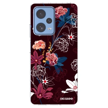 Picasee husă transparentă din silicon pentru Xiaomi Redmi Note 12 Pro 5G - Dark Meadow