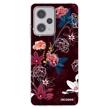 Picasee husă transparentă din silicon pentru Xiaomi Redmi Note 12 Pro+ 5G - Dark Meadow