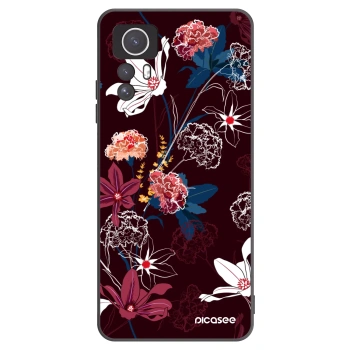 Picasee husă neagră din silicon pentru Xiaomi Redmi Note 12S - Dark Meadow