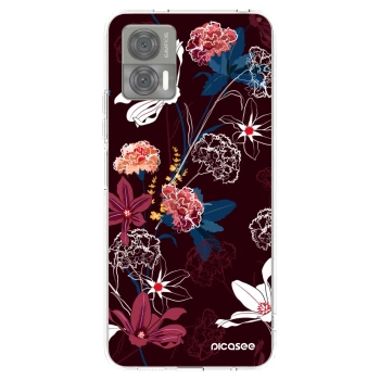 Picasee husă transparentă din silicon pentru Motorola Edge 30 Neo - Dark Meadow
