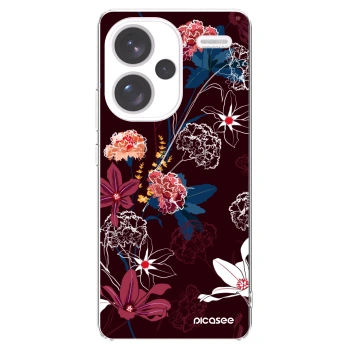 Picasee husă transparentă din silicon pentru Xiaomi Redmi Note 13 Pro+ 5G - Dark Meadow