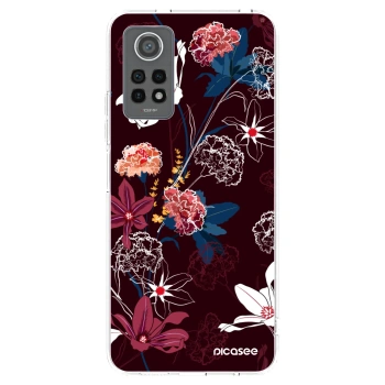 Picasee husă transparentă din silicon pentru Xiaomi Redmi Note 12 Pro 4G - Dark Meadow
