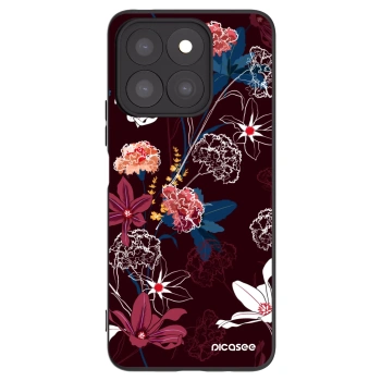 Picasee husă neagră din silicon pentru Honor X8b - Dark Meadow