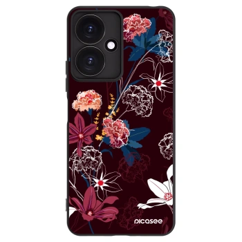 Picasee husă neagră din silicon pentru Xiaomi Redmi 13C 5G - Dark Meadow