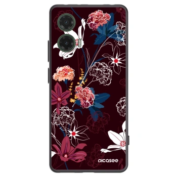 Picasee husă neagră din silicon pentru Motorola Moto G35 5G - Dark Meadow