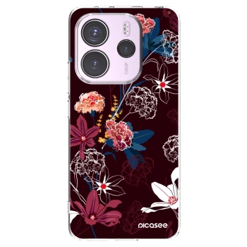 Picasee husă transparentă din silicon pentru Xiaomi Redmi Note 14 4G - Dark Meadow