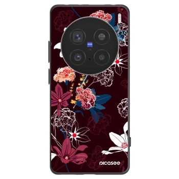 Picasee husă neagră din silicon pentru Vivo X200 Pro - Dark Meadow