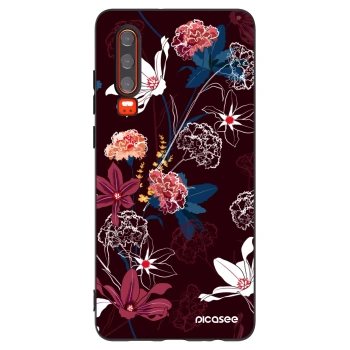 Picasee husă neagră din silicon pentru Huawei P30 - Dark Meadow