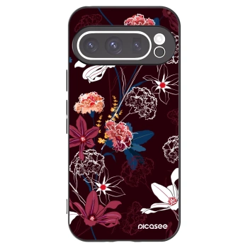 Picasee husă neagră din silicon pentru Google Pixel 9 Pro XL - Dark Meadow
