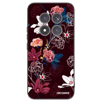 Picasee husă neagră din silicon pentru Xiaomi Redmi Note 15 Pro+ - Dark Meadow