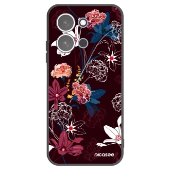 Picasee husă neagră din silicon pentru Xiaomi Redmi 15C 5G - Dark Meadow