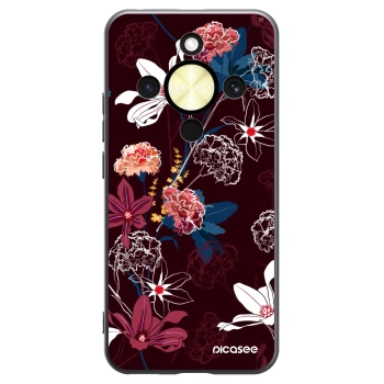 Picasee husă neagră din silicon pentru Honor Magic8 Lite 5G - Dark Meadow