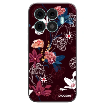 Picasee husă neagră din silicon pentru Xiaomi 17T - Dark Meadow