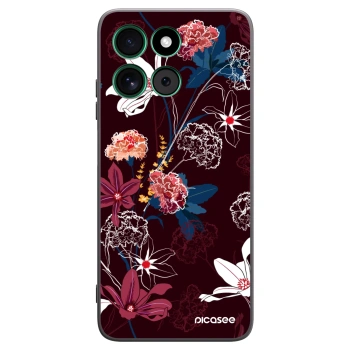 Picasee husă neagră din silicon pentru Motorola Moto G57 Power - Dark Meadow