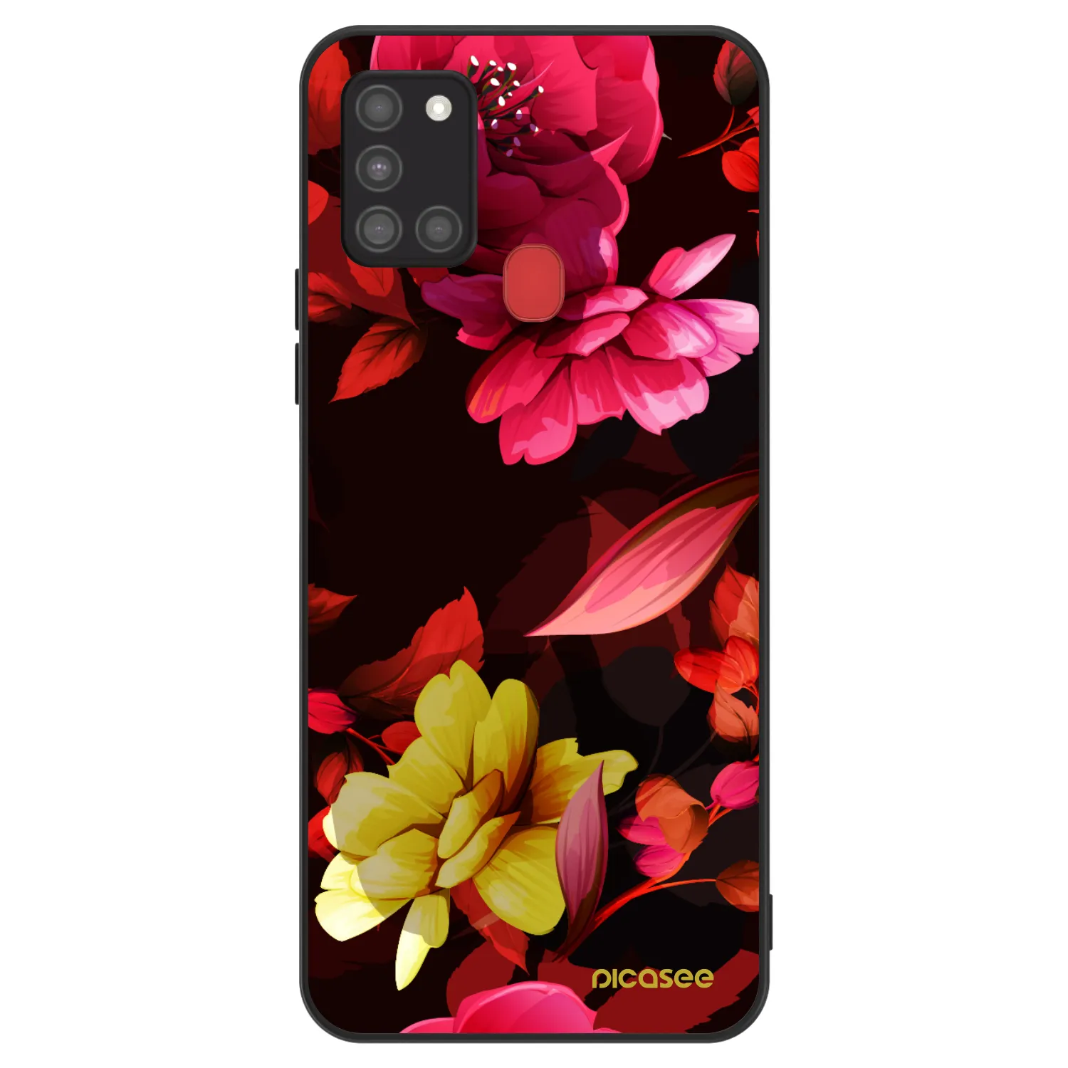 Picasee ULTIMATE CASE pentru Samsung Galaxy A21s - Dark Peonny