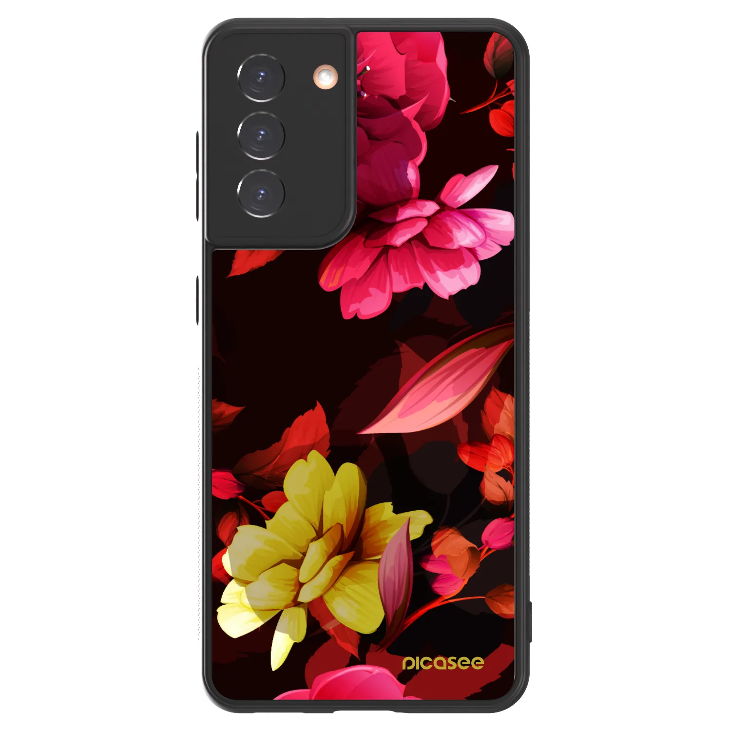 Picasee ULTIMATE CASE pentru Samsung Galaxy S21 5G G991B - Dark Peonny