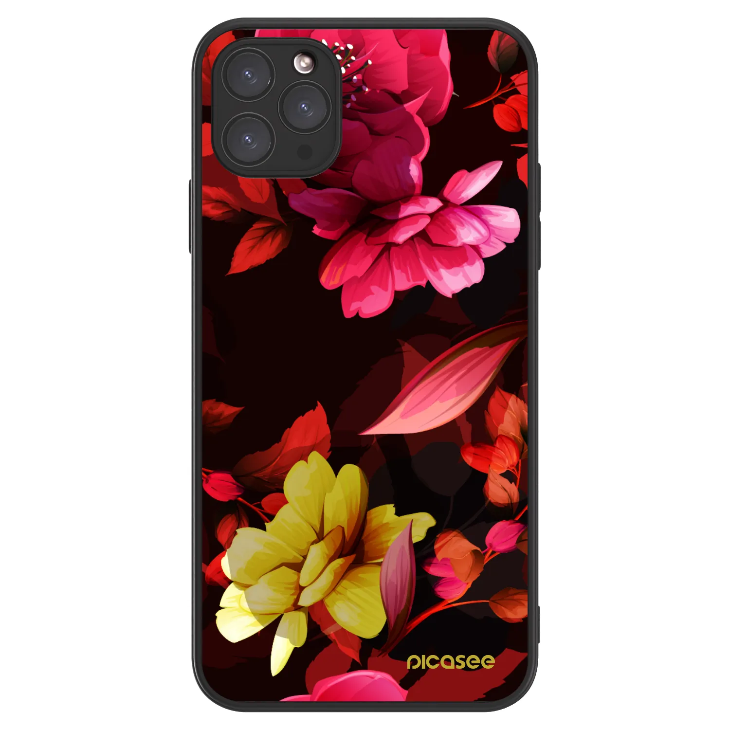Picasee ULTIMATE CASE pentru Apple iPhone 11 Pro Max - Dark Peonny