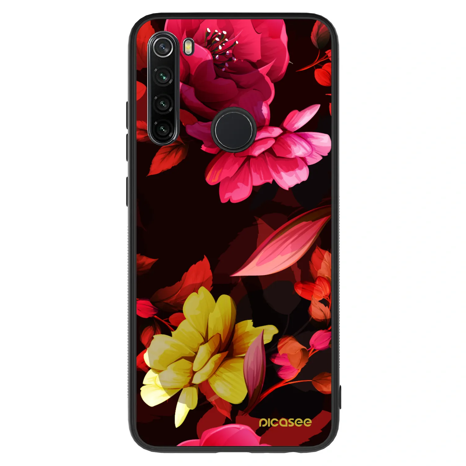 Picasee ULTIMATE CASE pentru Xiaomi Redmi Note 8 - Dark Peonny