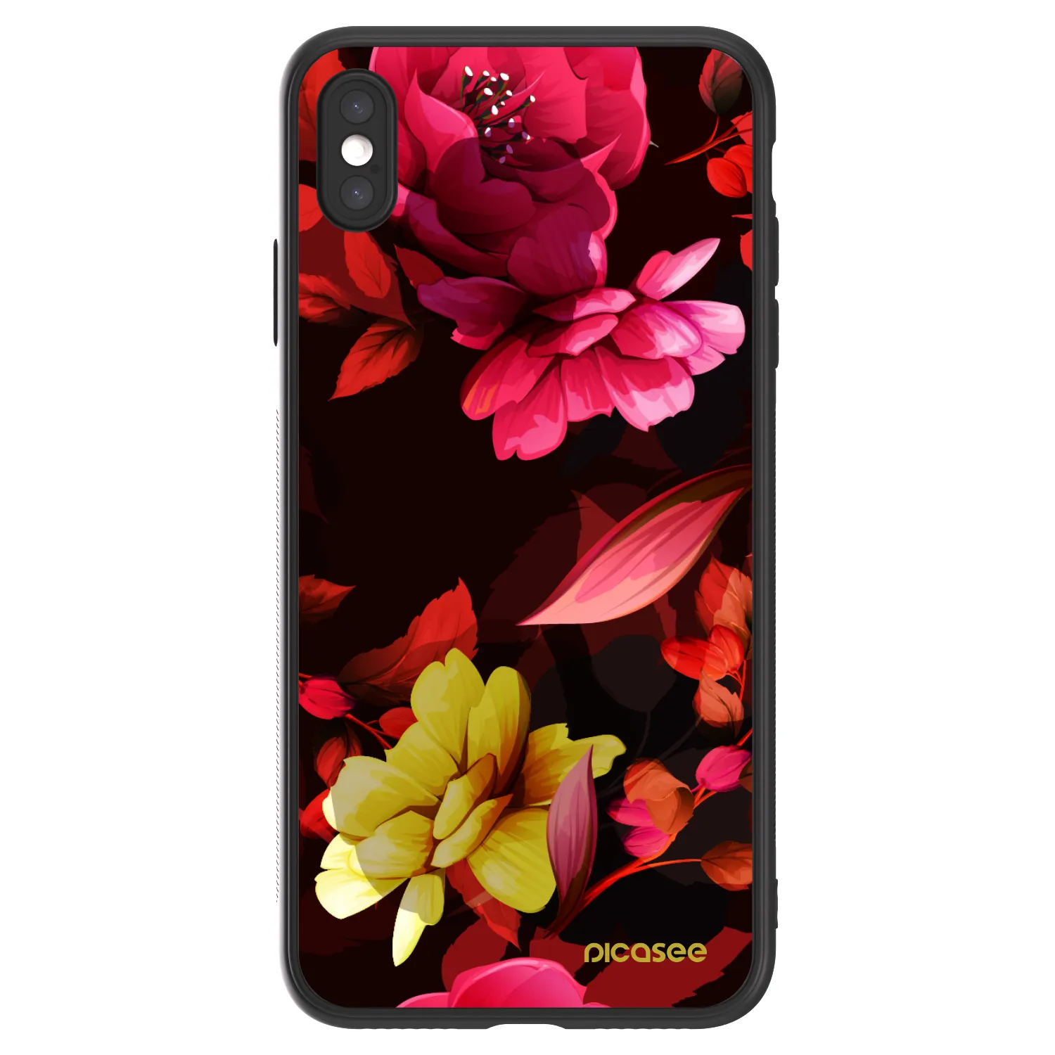 Picasee ULTIMATE CASE pentru Apple iPhone XS Max - Dark Peonny