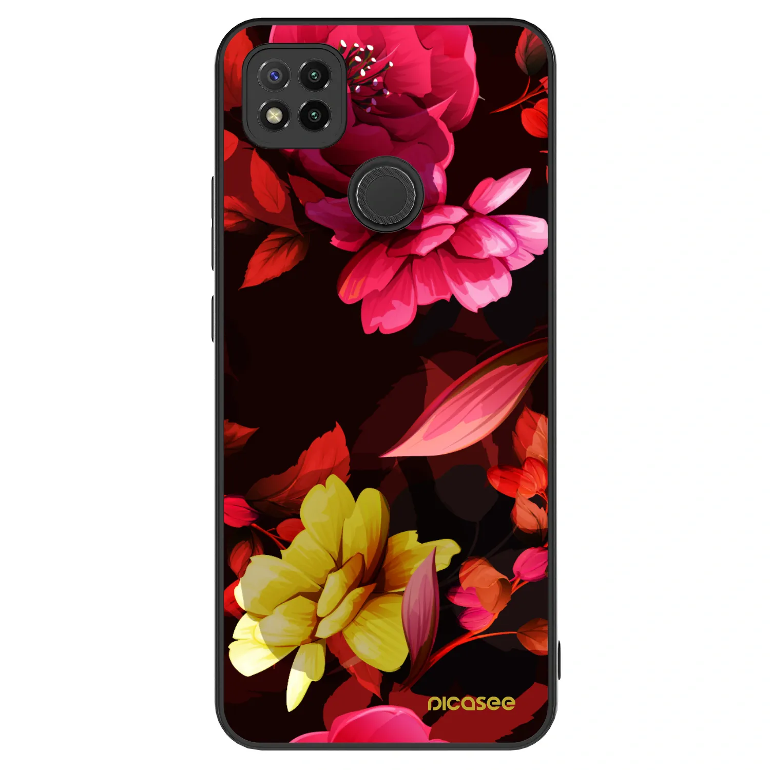 Picasee ULTIMATE CASE pentru Xiaomi Redmi 9C - Dark Peonny