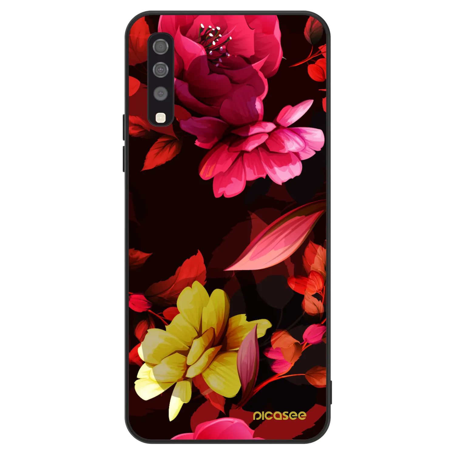 Picasee ULTIMATE CASE pentru Samsung Galaxy A70 A705F - Dark Peonny
