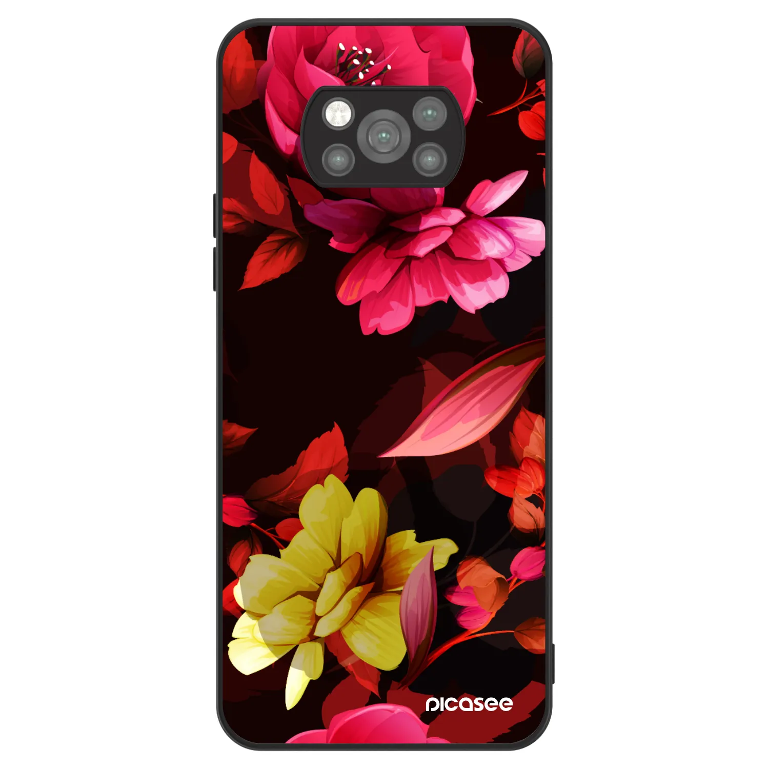 Picasee ULTIMATE CASE pentru Xiaomi Poco X3 Pro - Dark Peonny