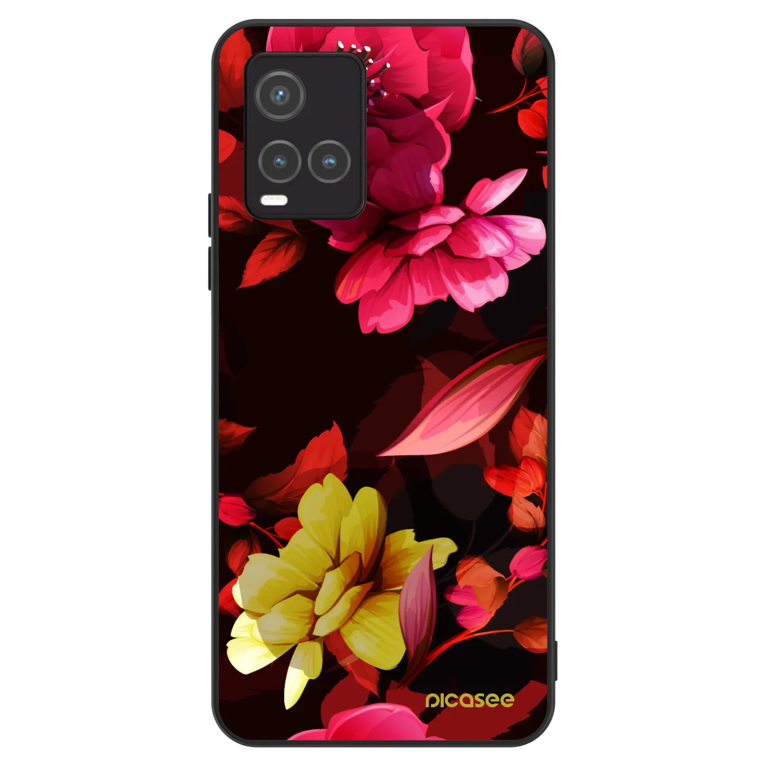 Picasee ULTIMATE CASE pentru Vivo Y33s - Dark Peonny