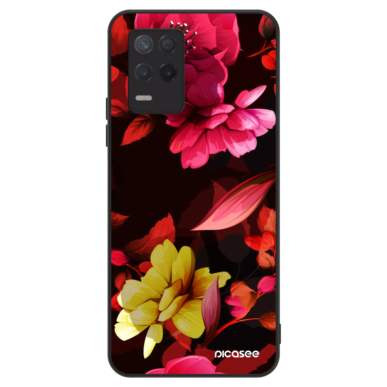 Picasee ULTIMATE CASE pentru Realme 8 5G - Dark Peonny