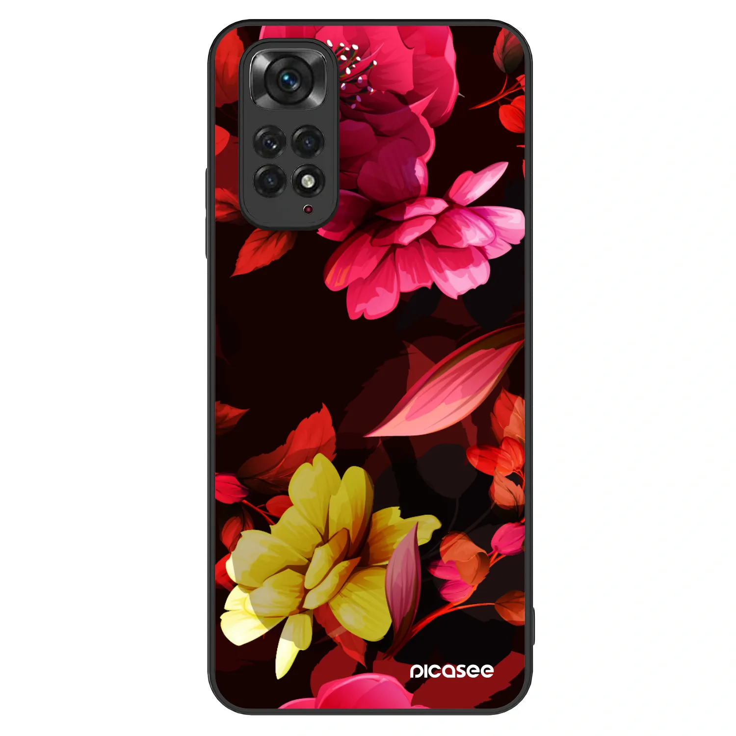 Picasee ULTIMATE CASE pentru Xiaomi Redmi Note 11S 4G - Dark Peonny