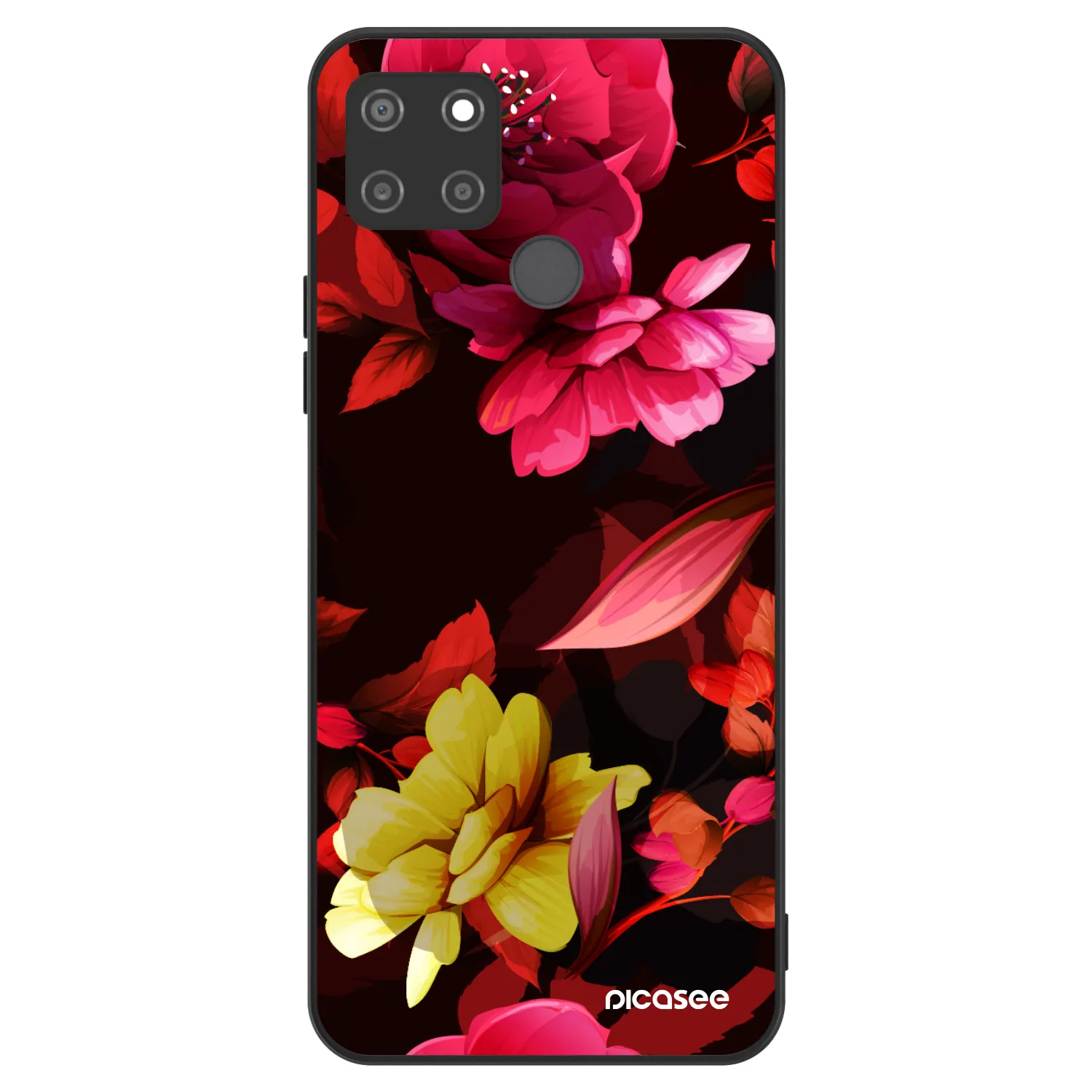 Picasee ULTIMATE CASE pentru Realme C21Y - Dark Peonny
