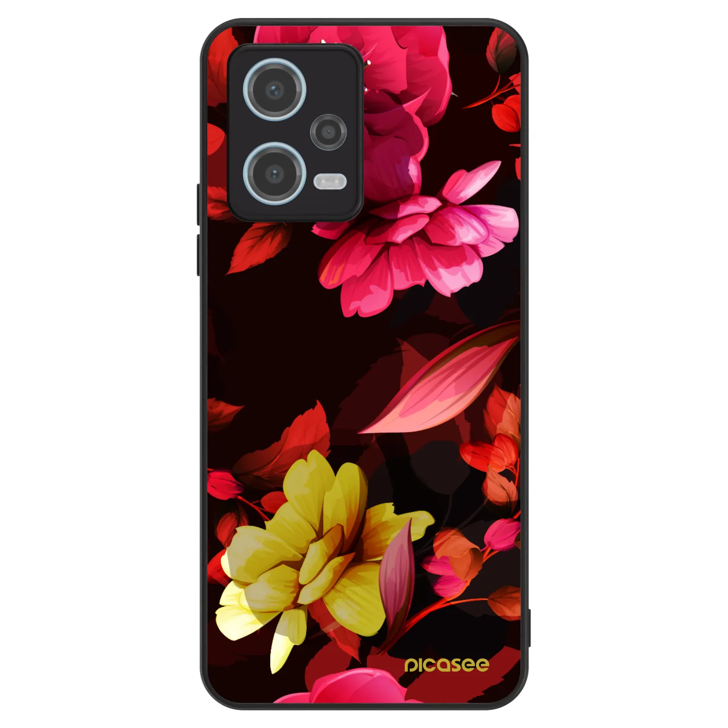 Picasee ULTIMATE CASE pentru Xiaomi Redmi Note 12 5G - Dark Peonny