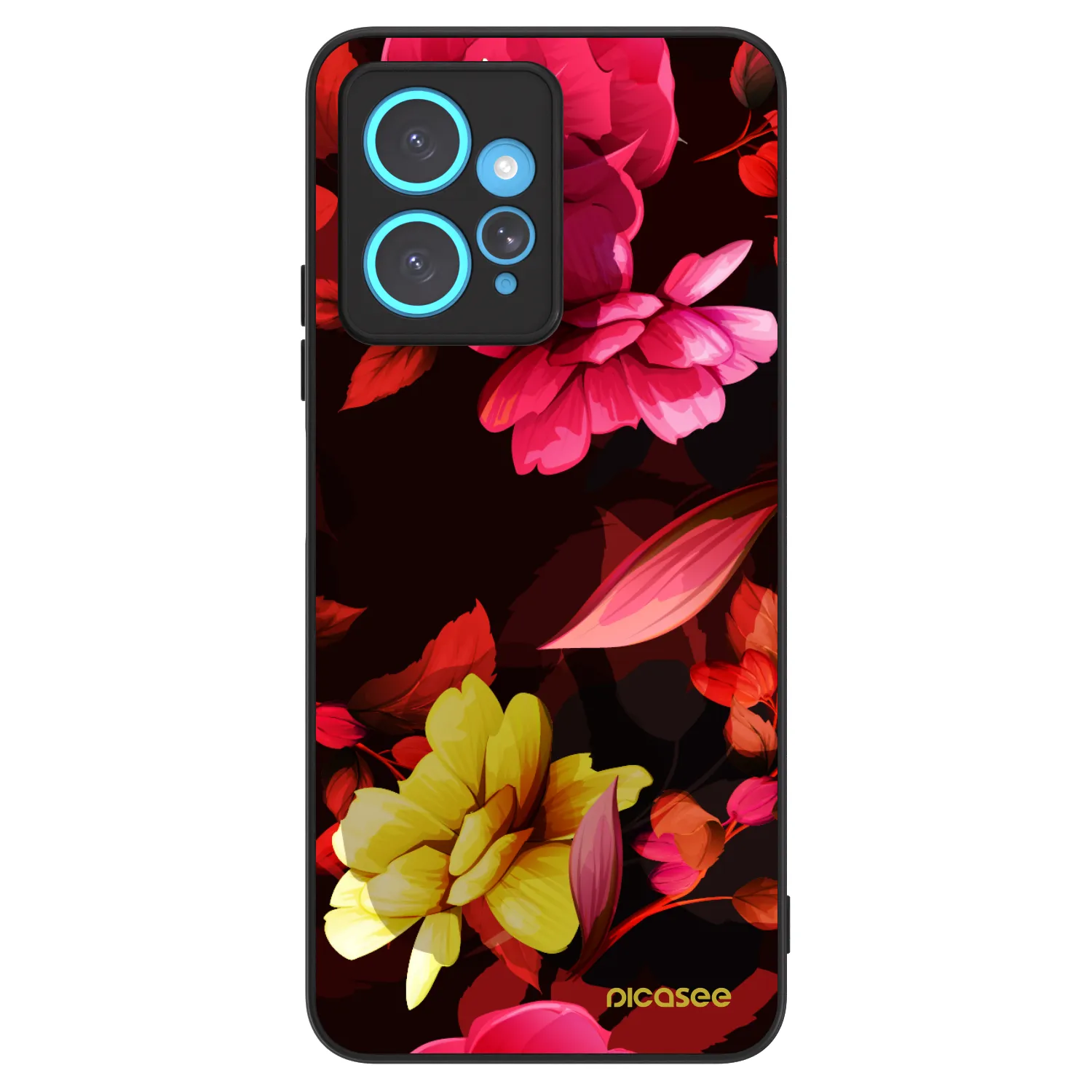 Picasee ULTIMATE CASE pentru Xiaomi Redmi Note 12 4G - Dark Peonny