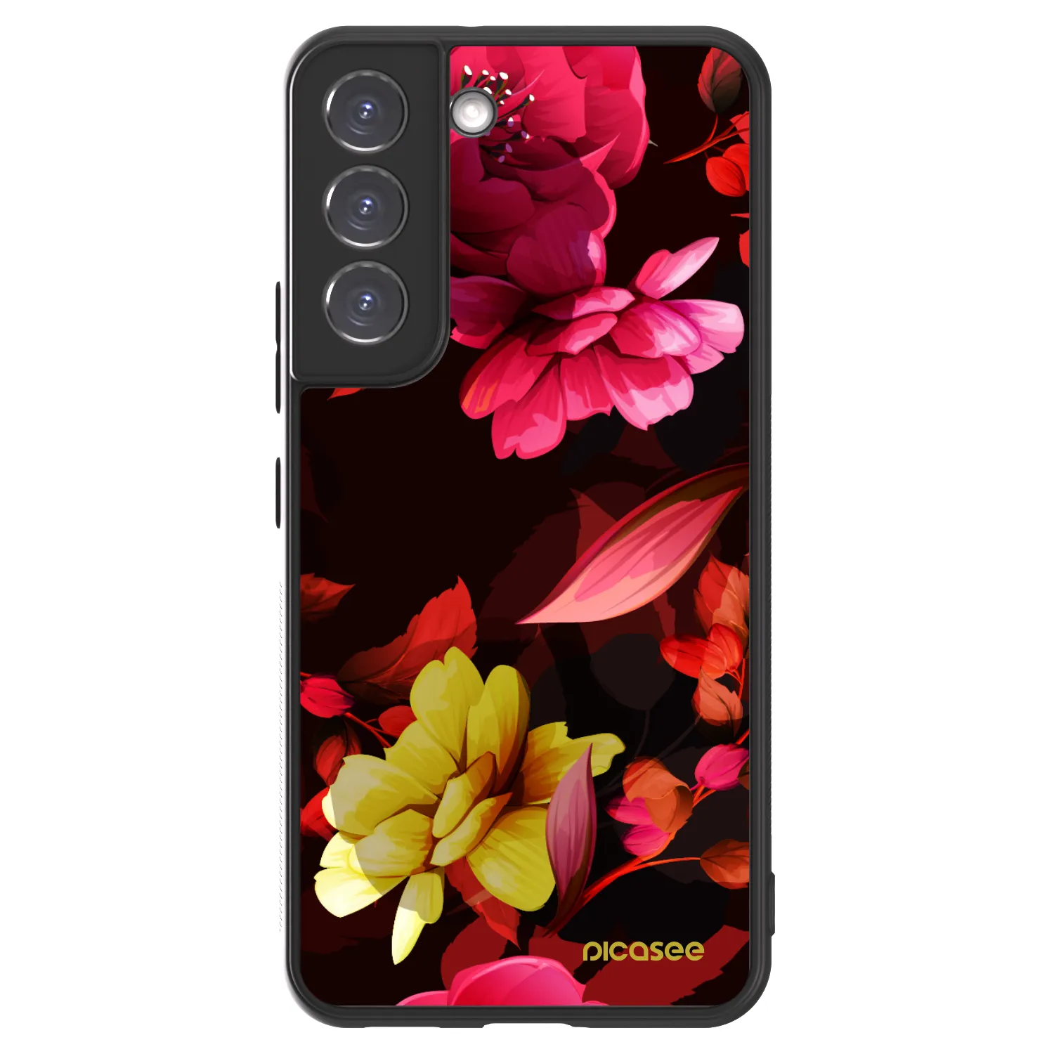 Picasee ULTIMATE CASE PowerShare pentru Samsung Galaxy S22 5G - Dark Peonny