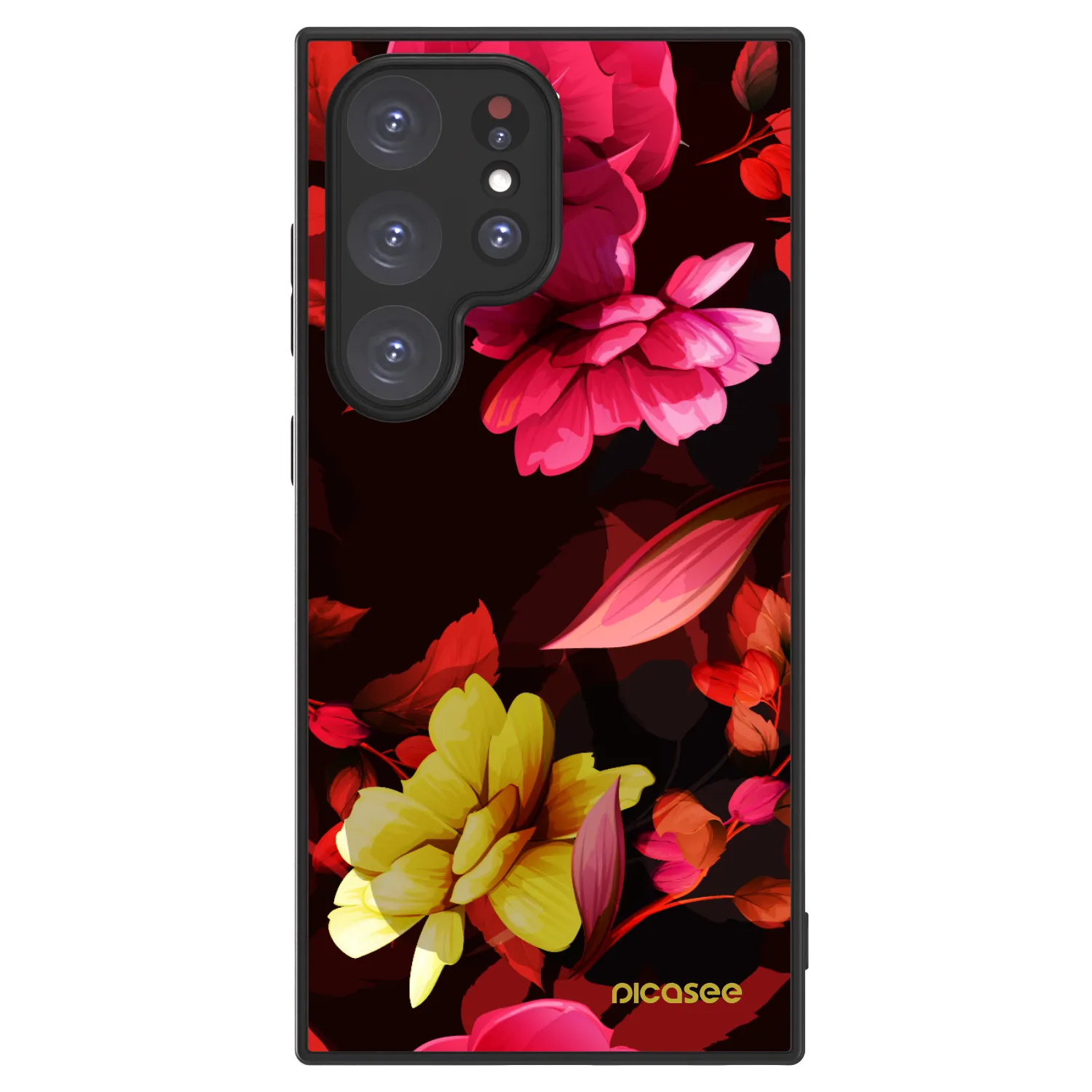 Picasee ULTIMATE CASE pentru Samsung Galaxy S24 Ultra S928B 5G - Dark Peonny