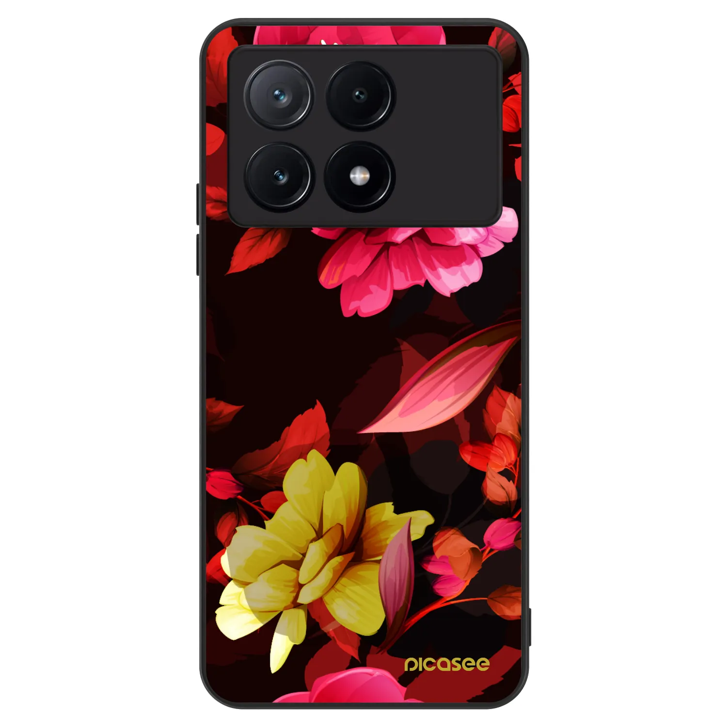 Picasee ULTIMATE CASE pentru Xiaomi Poco X6 Pro - Dark Peonny