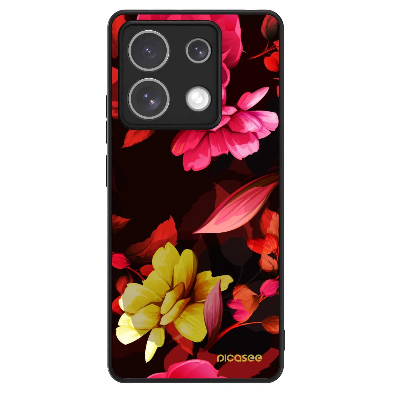 Picasee ULTIMATE CASE pentru Xiaomi Redmi Note 13 5G - Dark Peonny