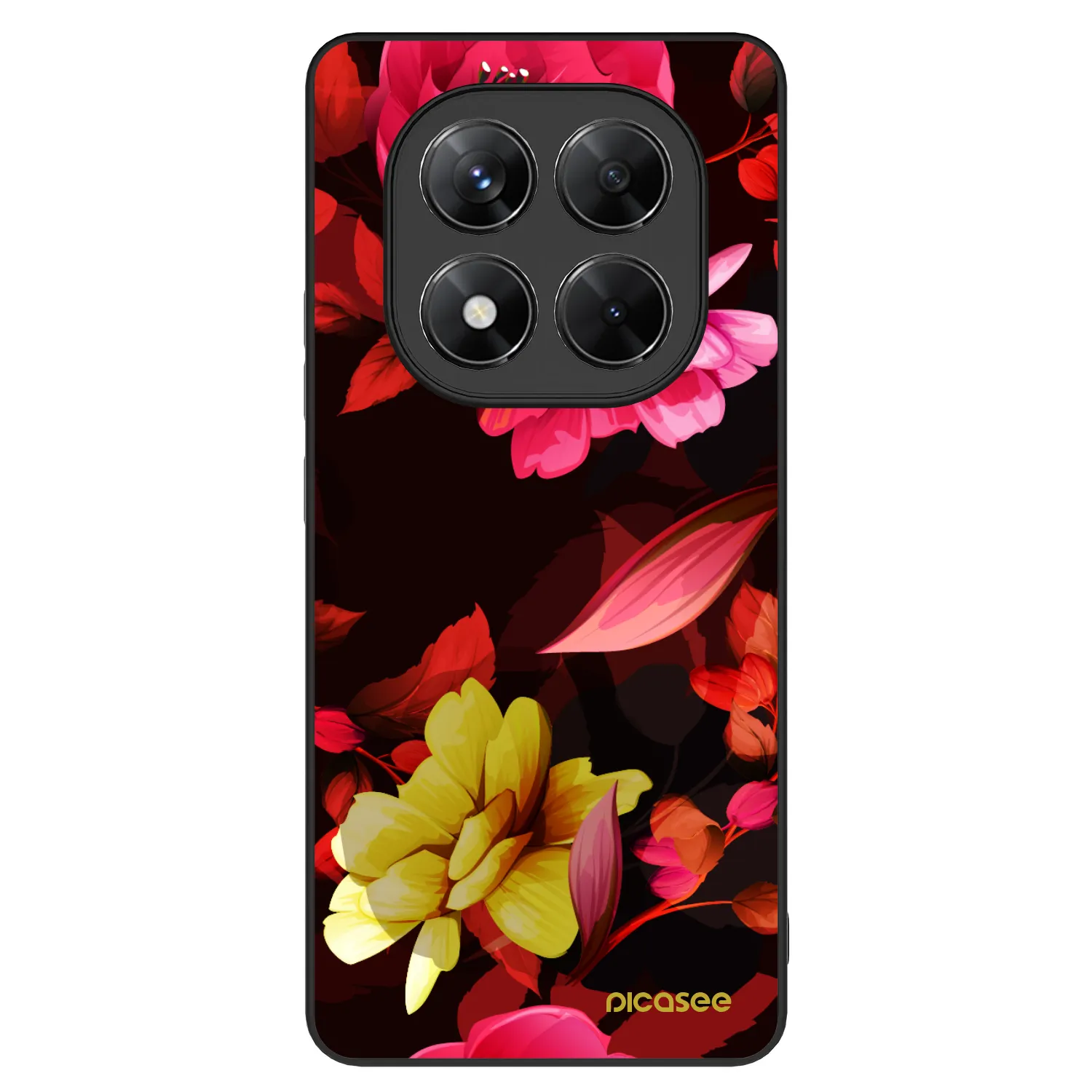 Picasee ULTIMATE CASE pentru Xiaomi Redmi Note 14 Pro 5G - Dark Peonny