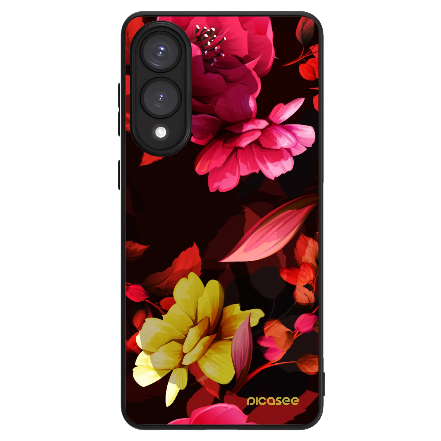 Picasee ULTIMATE CASE pentru Samsung Galaxy S25 Edge 5G - Dark Peonny