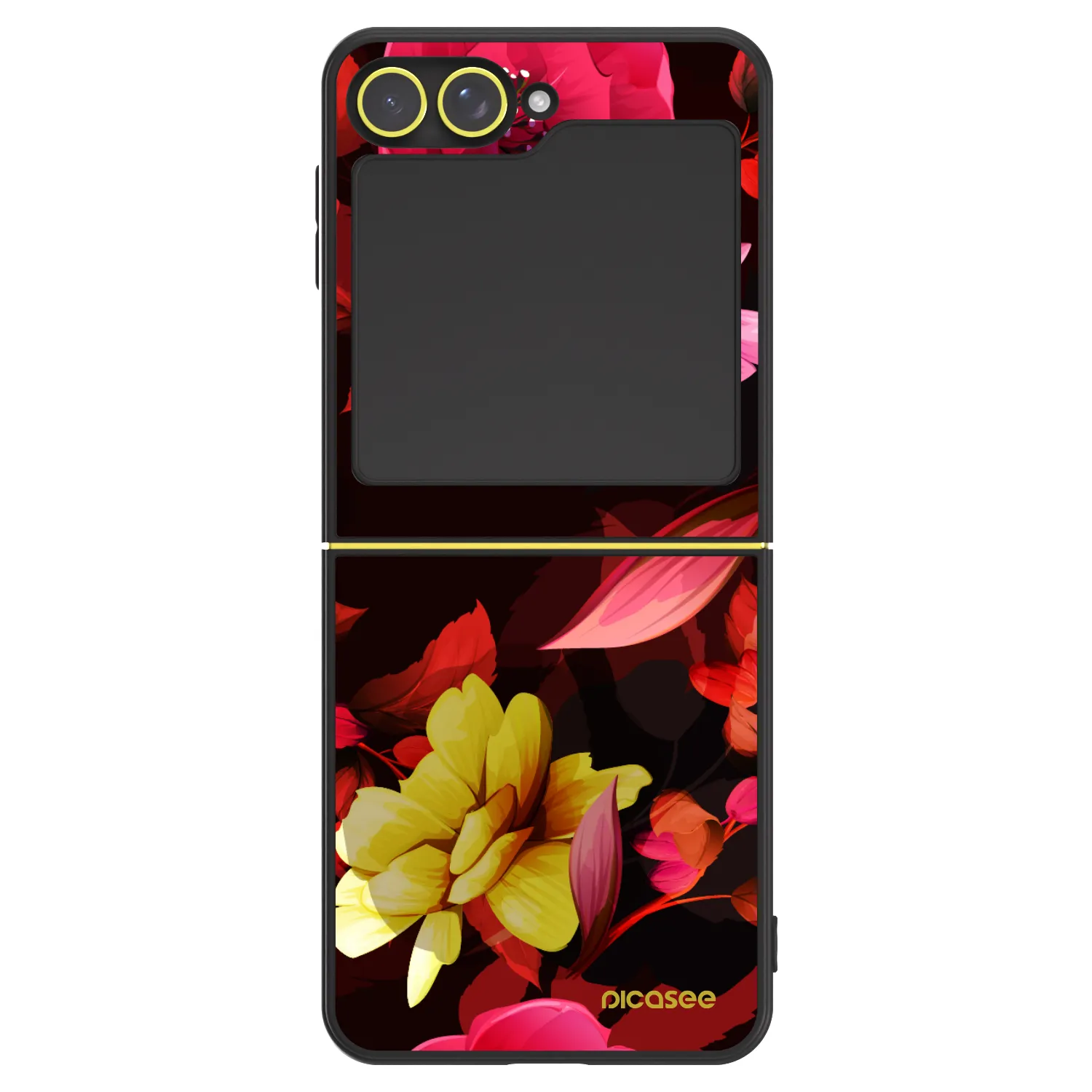 Picasee ULTIMATE CASE pentru Samsung Galaxy Z Flip5 5G - Dark Peonny