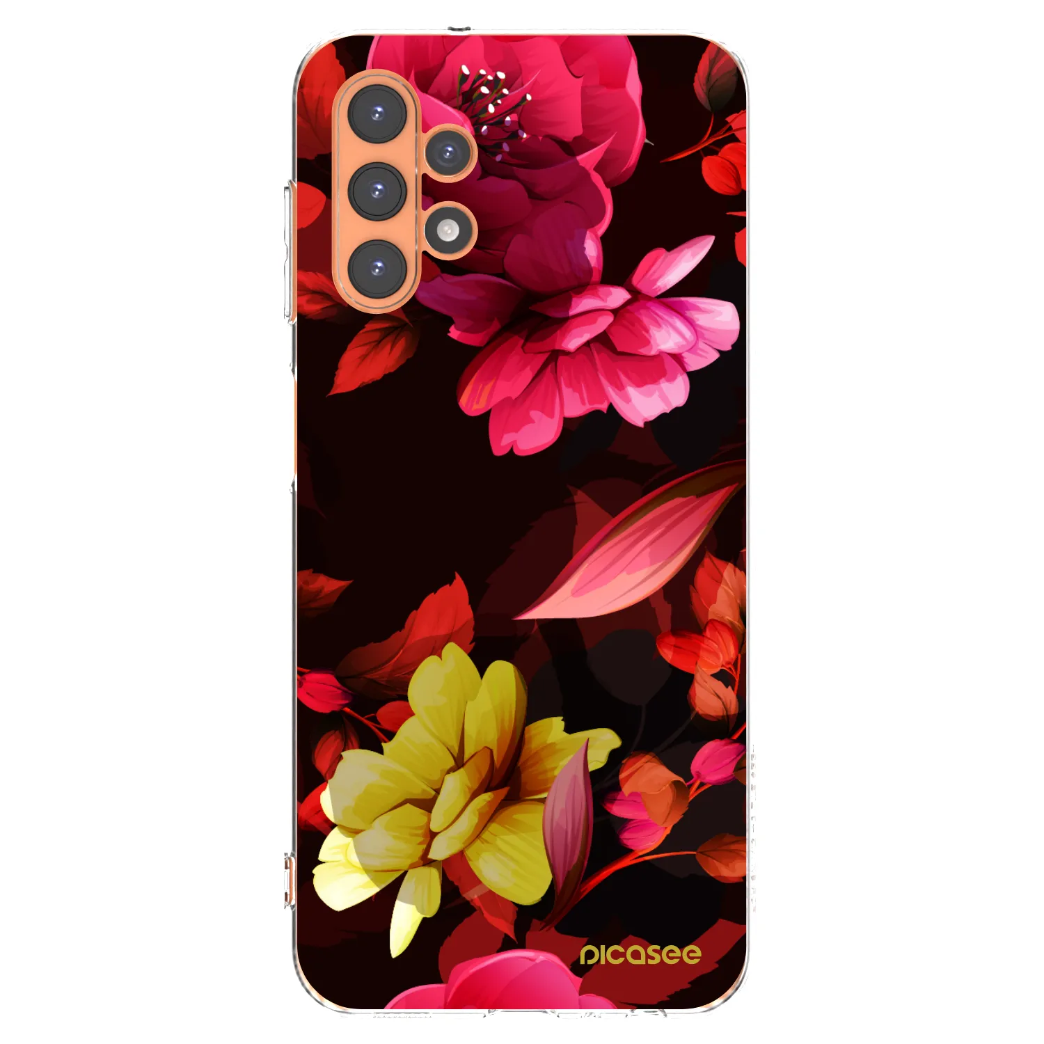 Picasee husă transparentă din silicon pentru Samsung Galaxy A13 5G - Dark Peonny