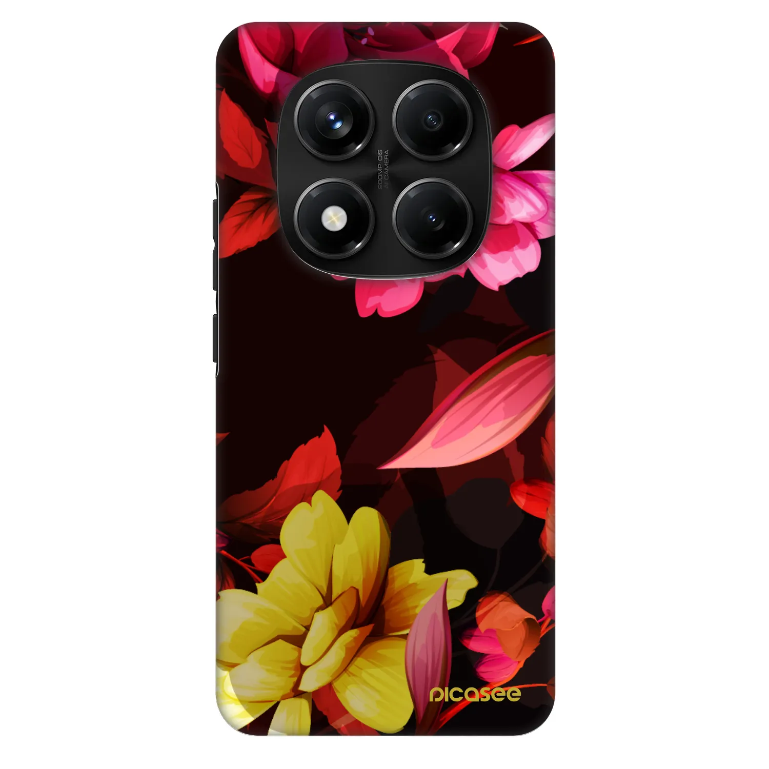 Picasee Fashion Case pentru Xiaomi Redmi Note 14 Pro+ 5G - Dark Peonny