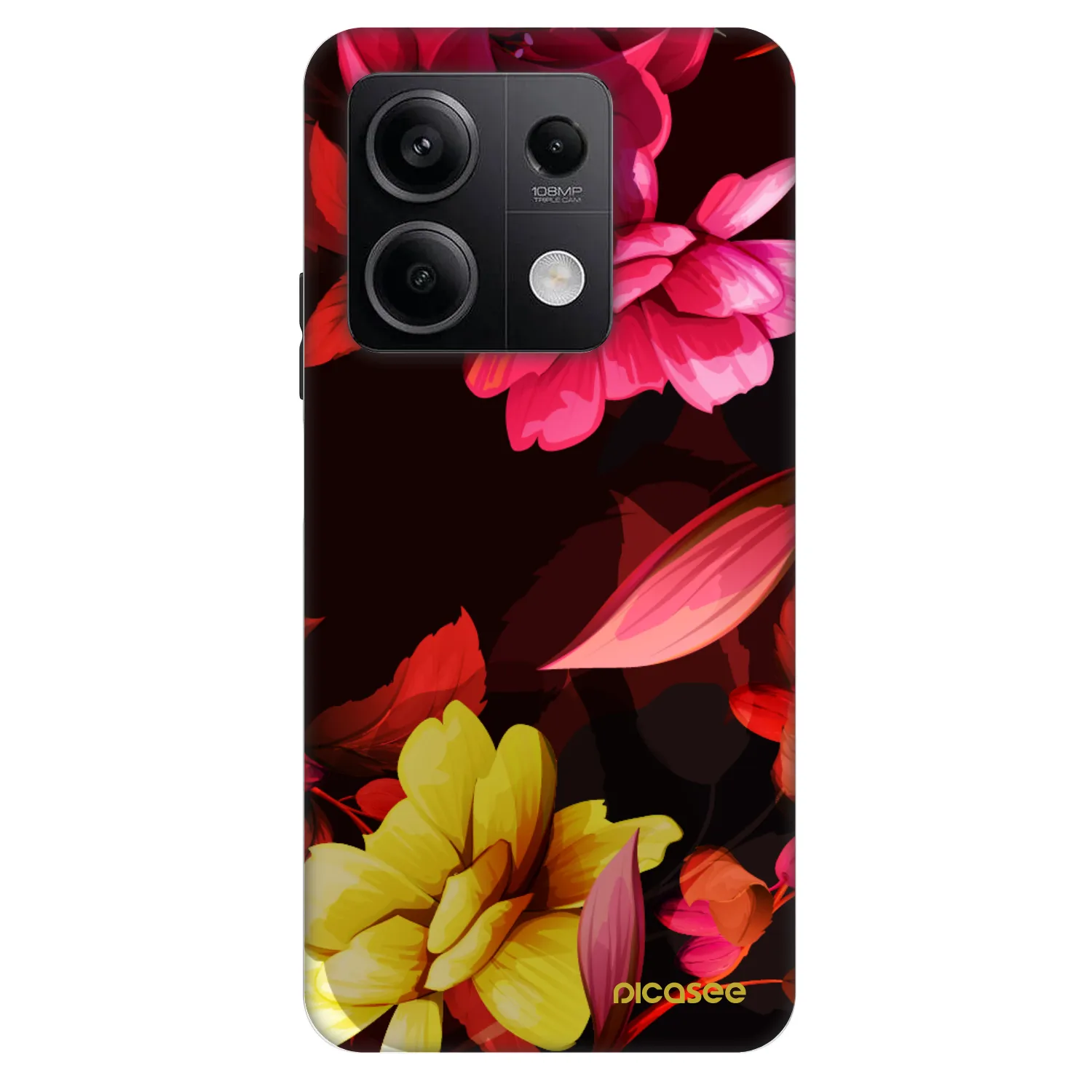 Picasee Fashion Case pentru Xiaomi Redmi Note 13 5G - Dark Peonny
