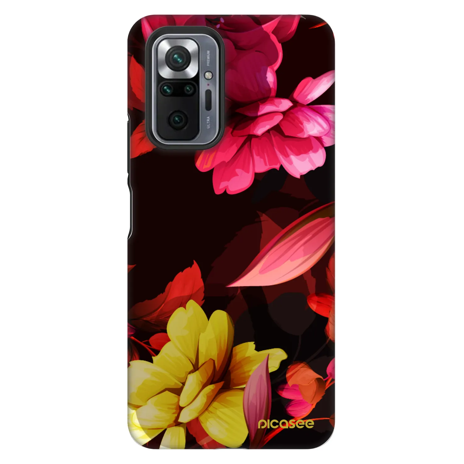 Picasee Fashion Case pentru Xiaomi Redmi Note 10 Pro - Dark Peonny