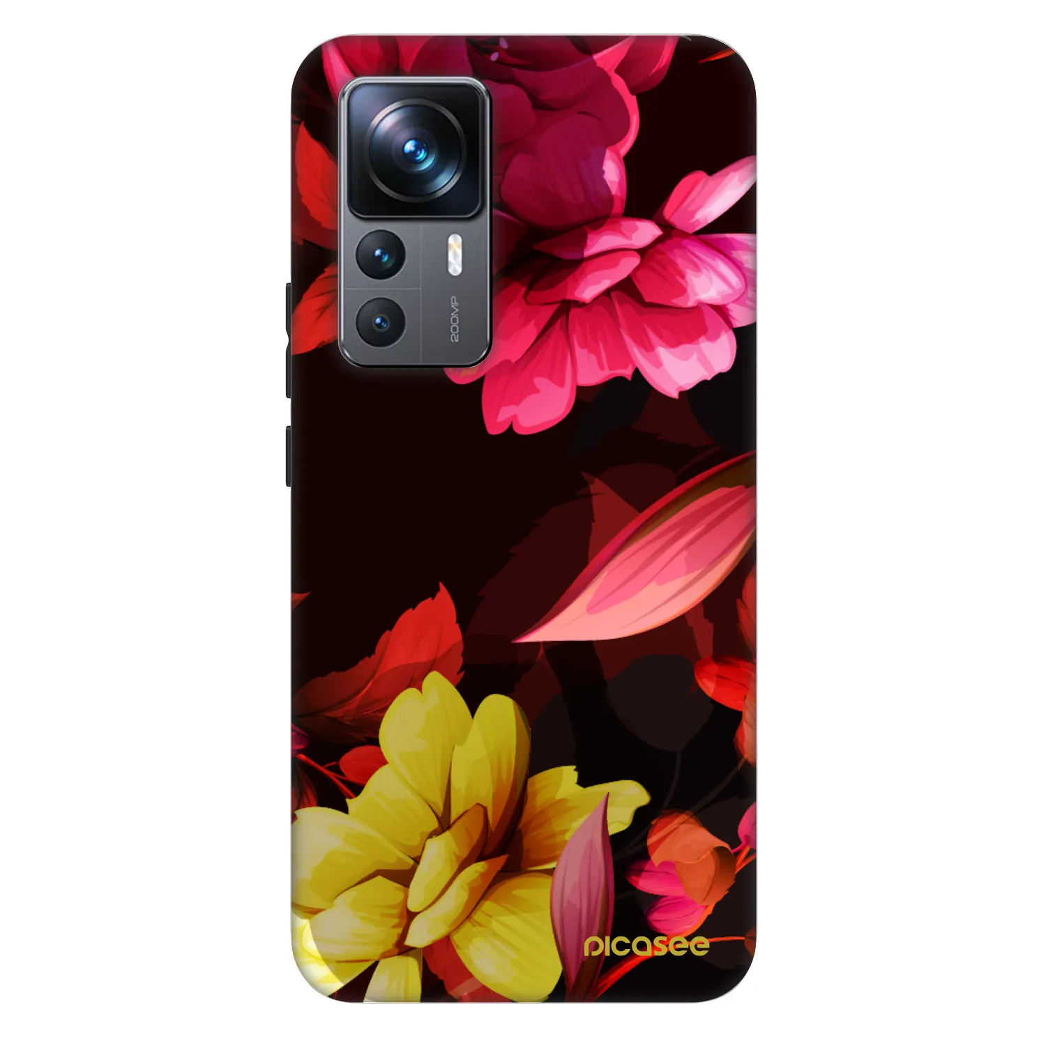 Picasee Fashion Case pentru Xiaomi 12T Pro - Dark Peonny