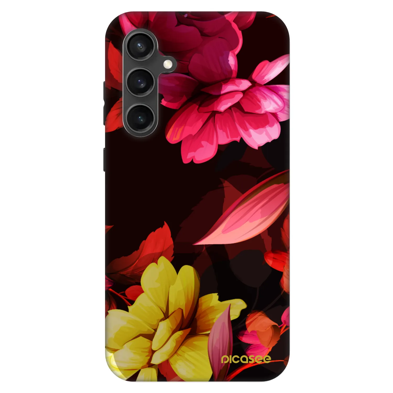 Picasee Fashion Case pentru Samsung Galaxy S23 FE S711B - Dark Peonny