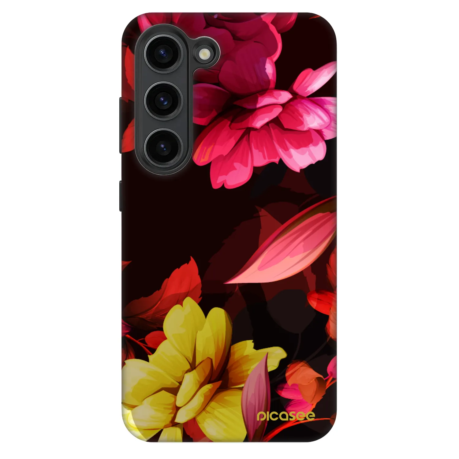 Picasee Fashion Case pentru Samsung Galaxy S23 5G - Dark Peonny