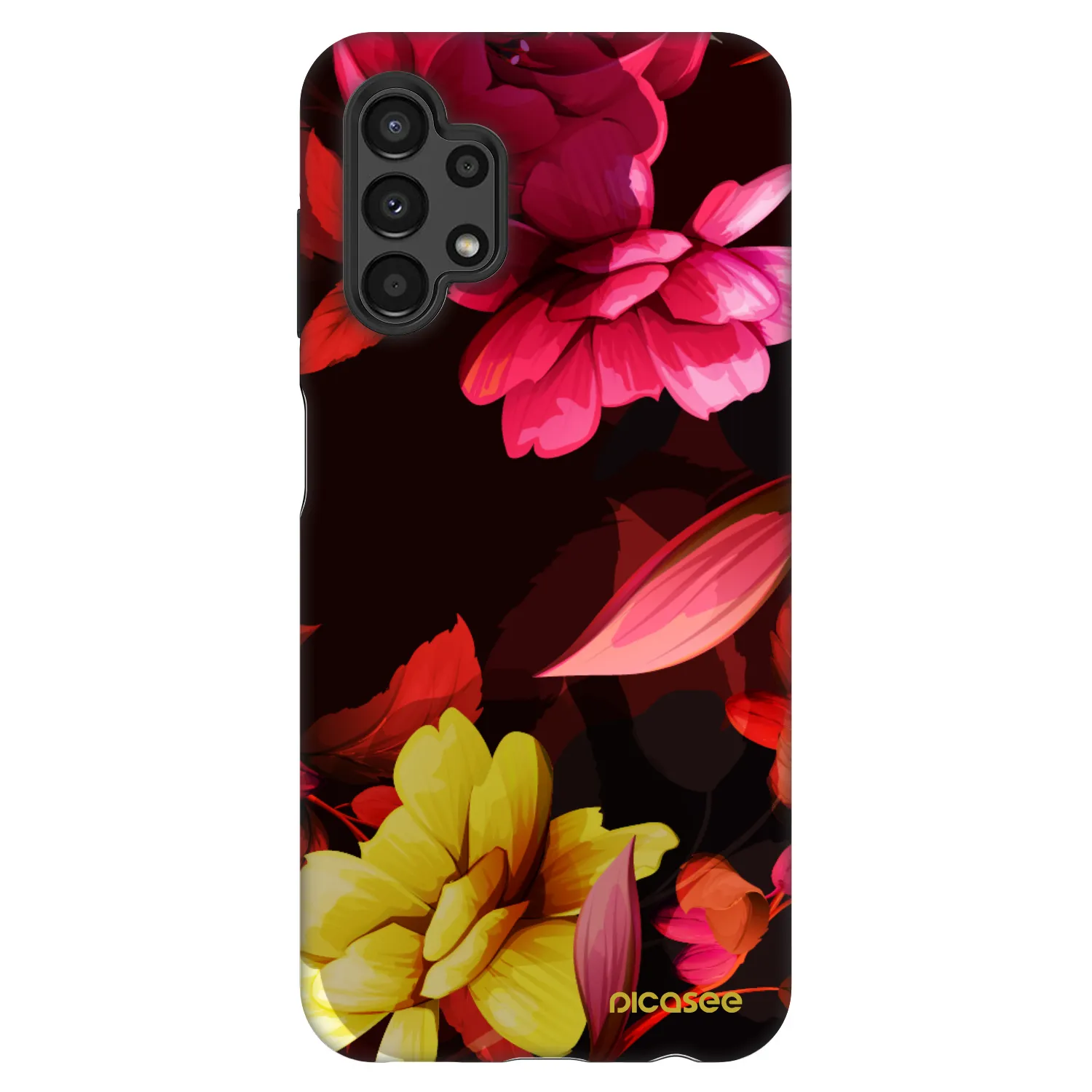 Picasee Fashion Case pentru Samsung Galaxy A13 4G A135 - Dark Peonny