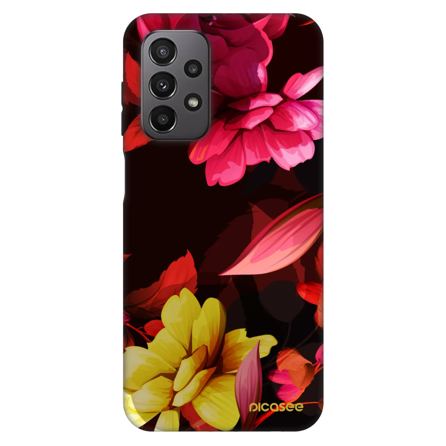 Picasee Fashion Case pentru Samsung Galaxy A23 A235F 4G - Dark Peonny