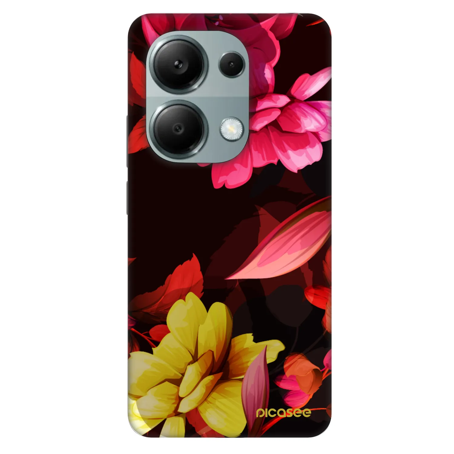 Picasee Fashion Case pentru Xiaomi Redmi Note 13 Pro 4G - Dark Peonny