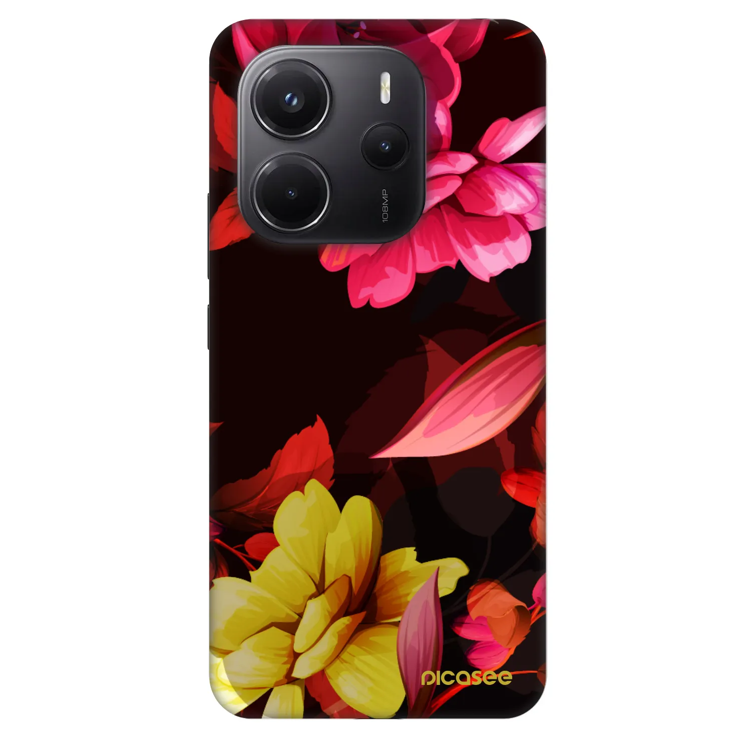 Picasee Fashion Case pentru Xiaomi Redmi Note 14 4G - Dark Peonny
